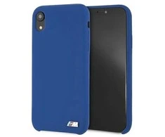 BMW silikoninis dėklas M Collection iPhone Xr, mėlynas