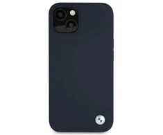 BMW BMHCP13SSILNA Apple iPhone 13 mini 5,4″ navy kietas dėklas Silicone Signature