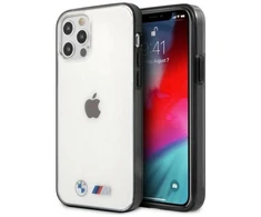 BMW BMHCP12LMBTOK Apple iPhone 12 Pro Max 6,7″ skaidrus kietas dėklas Sandblast