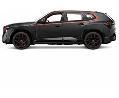 Rastar Automodelis 1:14 juodas BMW XM