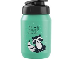 Vaikų buteliukas - Bobike - 450 ml - Šešėlinis kamštis - Žalias/Juodas - Be BPA - Vienodas srautas - Lengva naudoti