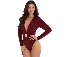 Bodis bordo atspalvio Body IT – elegancijai ir patogumui visai dienai.