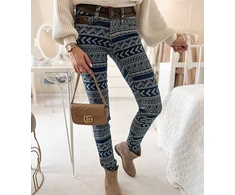 Boho stiliaus kelnės