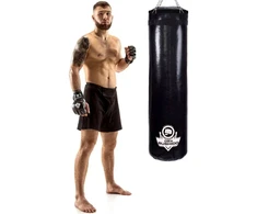 BUSHIDO Bokso maišas - 140 Juodas - 140 cm / 40 kg