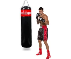 BUSHIDO Bokso maišas - 150 Raudona - 150 cm / 50 kg