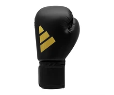 Bokso pirštinės adidas Speed 50 ADISBG50 – juodos/auksinės spalvos