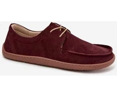 Bordo moteriški pusbačiai iš zomšos Step in Style