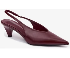 Bordo spalvos aukštakulniai bateliai Step in style
