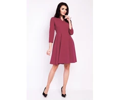 Bordo spalvos suknelė Infinite You