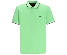 BOSS Paul Polos Marškinėliai Vidutiniškai Žali (50506193-319)