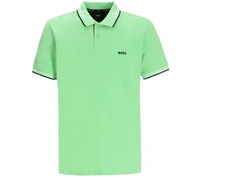 BOSS Paul Polos Marškinėliai Vidutiniškai Žali (50506193-319)