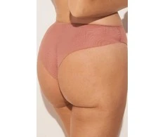 Braziliško kirpimo kelnaitės Kinga Comfort B-861/2, tamsiai rožinės