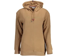 BRĄZOWA BLUZA DAMSKA Z ROZPINANYM NA ZAMEK US POLO ASSN.