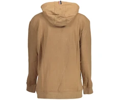 BRĄZOWA BLUZA DAMSKA Z ROZPINANYM NA ZAMEK US POLO ASSN.