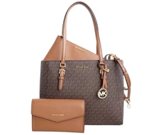 Brązowa torebka tote Michael Kors 35F3GCFT9T