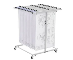 Brėžinių saugojimo stovas VEVOR WK150399, iki 100 kg apkrova