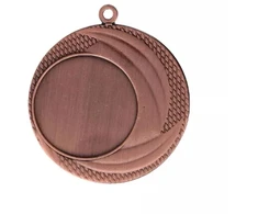 Bronzinis medalis bendras su vieta emblemai 25 mm plienas