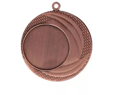 Bronzinis medalis bendras su vieta emblemai 25 mm plienas