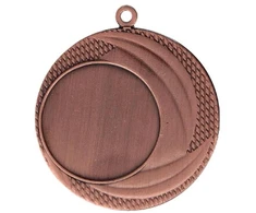 Bronzinis medalis bendras su vieta emblemai 25 mm plienas