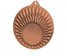 Bronzinis medalis su vieta 25 mm emblemai - plienas
