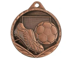 Bronzinis plieno medalis - Futbolas