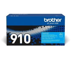 Brother TN-910C dažų kasetė, 1 vnt. Originali žydra