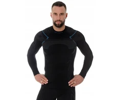 Brubeck Thermo Vyriški Termo Apatiniai Marškinėliai Juodi - LS13040A