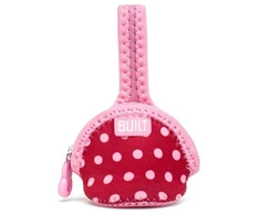 BUILT Paci Finder Single Pacifier Holder (Baby Rožinė Mini Dots)