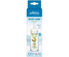 Buteliukas stiklinis 120 ml su dekoru Dr. Browns