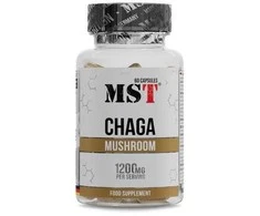 Čaga grybo kapsulės imuninei sistemai MST 1200 mg 60 vnt.