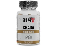 Čagos grybo kapsulės MST 60 kapsulių, 1200 mg