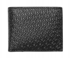 Calvin Klein CK Vyriška maža juoda odinė piniginė - LZ04G1066G-UB1