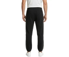 Calvin Klein Fleece kelnės su logotipu iš šonų, juodos - LZ04LE291G-UB1