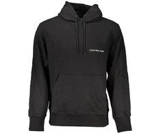 CALVIN KLEIN MĘSKA BLUZA BEZ ZAMKA, Juoda