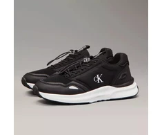Calvin Klein moteriški žemo kirpimo suvarstomi sportbačiai V3X9-83010-1464999 JUODI