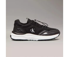 Calvin Klein moteriški žemo kirpimo suvarstomi sportbačiai V3X9-83010-1464999 JUODI