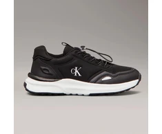 Calvin Klein moteriški žemo kirpimo suvarstomi sportbačiai V3X9-83010-1464999 JUODI