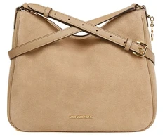Camelowa skórzana torebka listonoszka Michael Kors 35S6G5ZM2S