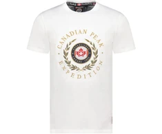 Canadian Peak JIGEREAK balti vyriški marškinėliai 254 (RBMSZ1232H/CP-BLANC)