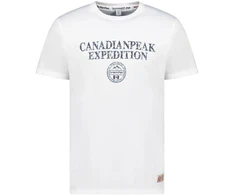 Canadian Peak JVICKEAK Baltas VYRIŠKI MARŠKINĖLIAI 254 (RBMSZ1308H/CP-BLANC)