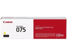 Canon 075 tonerio kasetė, 1 vnt., originali, geltona