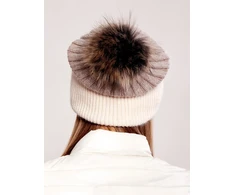 Kepurė Cap-AT-CZ-17230.43-šviesiai ruda