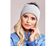 Kepurė Cap-AT-CZ-173501.44-pilka