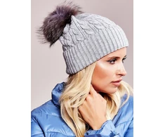 Kepurė Cap-AT-CZ-173501.44-pilka