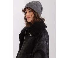 Kepurė Cap-AT-CZ-23250.61P-tamsiai pilka