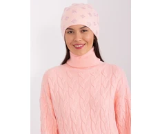 Kepurė Cap-AT-CZ-2325.85-šviesiai rožinė