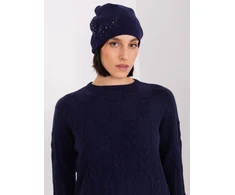 Kepurė Cap-AT-CZ-2329.79 tamsiai mėlyna