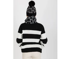 Kepurė Cap-AT-CZ-CM-319.41P-juoda ir balta