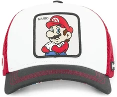 Capslab Super Mario Bros „Trucker“ stiliaus kepurė su snapeliu – CL/SMB/1/MARB
