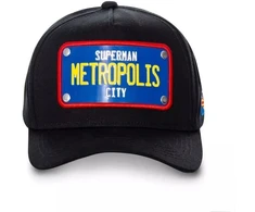 Capslab Superman Metropolis City DC Juoda beisbolo kepuraitė - FG/DC2/1/CAS/SUP1